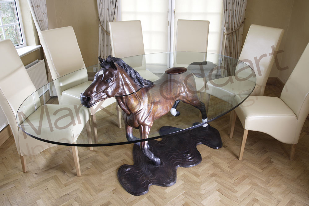 Unique bronze furniture